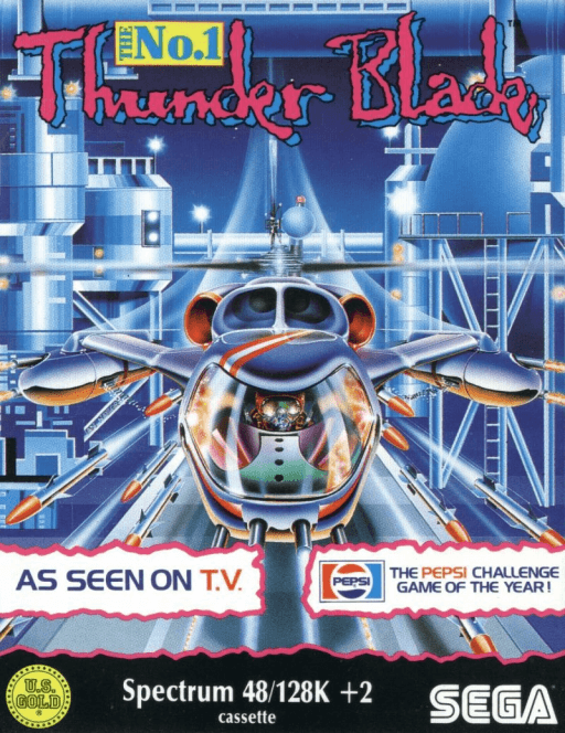 Thunder Blade — обложка