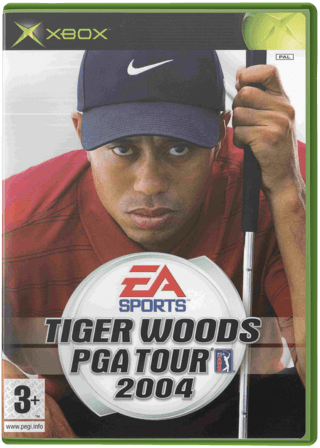 Tiger Woods PGA Tour 2004 — обложка