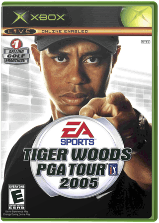 Tiger Woods PGA Tour 2005 — обложка