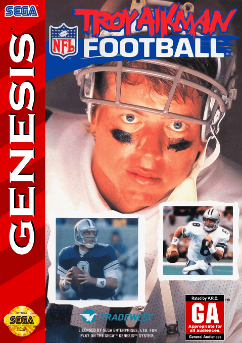 Troy Aikman NFL Football — обложка