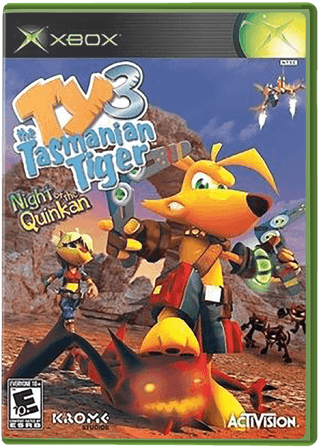 Ty the Tasmanian Tiger 3: Night of the Quinkan — обложка
