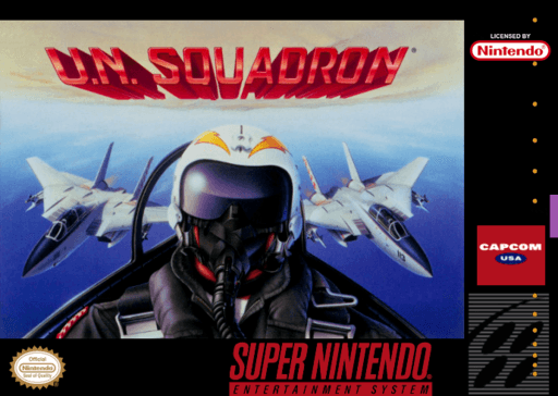 U.N. Squadron — обложка