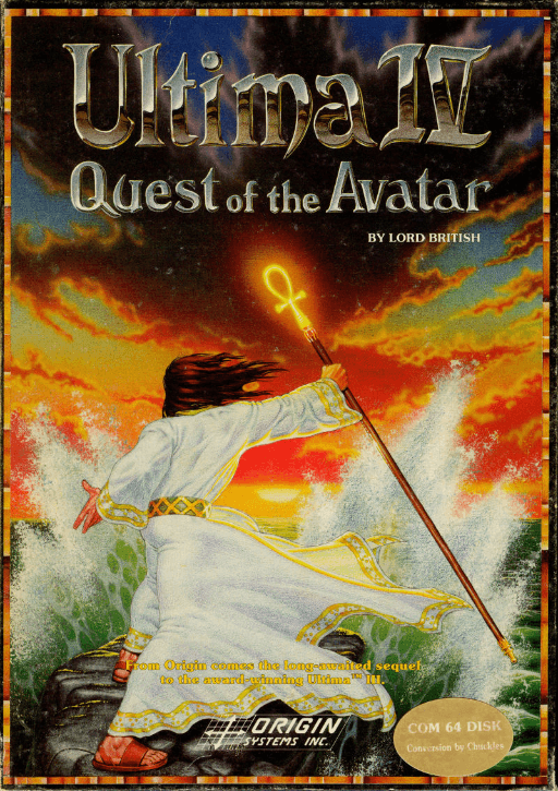 Ultima IV: Quest of the Avatar — обложка