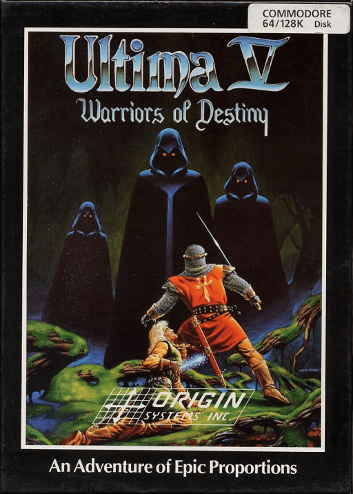 Ultima V: Warriors of Destiny — обложка