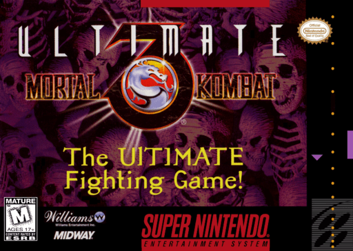 Ultimate Mortal Kombat 3 — обложка